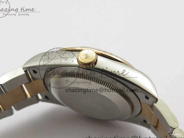 126281 Bracelet BP Gray DateJust Oyster 1:1 Best on Edition Maker RG SS 36 Roman Dial 0417